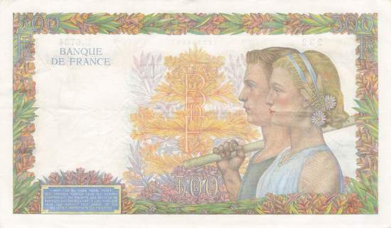 1000 Francs 10.09.1942